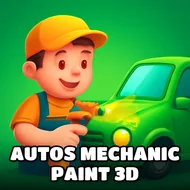 Autos Mechanic Paint 3D - Mech Wars game