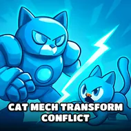 Cat Mech Transform Conflict - Robot Transform game