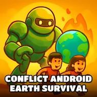 Conflict Android Earth Survival - Steel Fighting game
