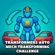 Transformers Auto Mech Transforming Challenge - Scrap Arena game